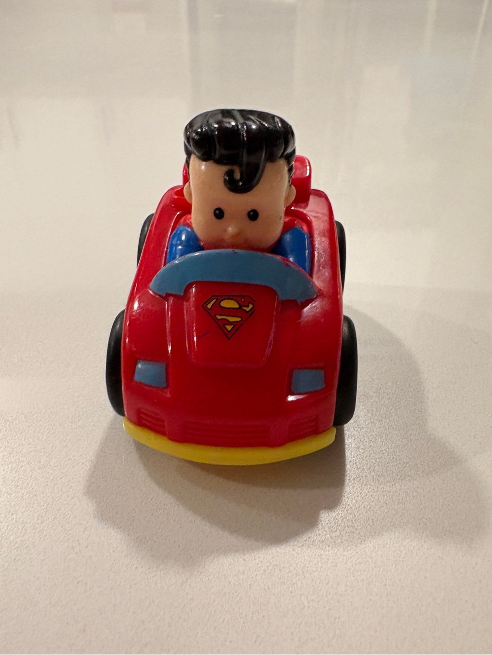 Superman little people vehicle wheelie